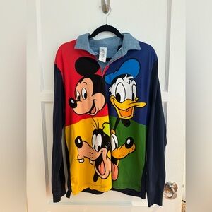Mickey & Friends Men’s Jersey size M